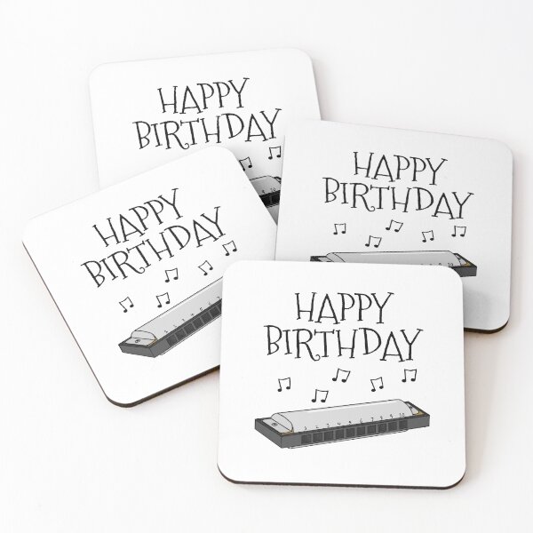 Item preview, Harmonica Birthday, Harmonicist, Blues Musician designed and sold by doodlerob.