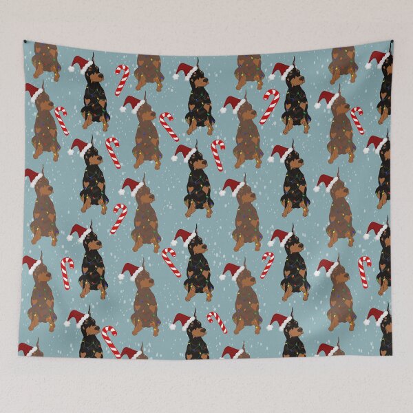 Item preview, Christmas Doberman Pinscher  designed and sold by KantstandyaC.