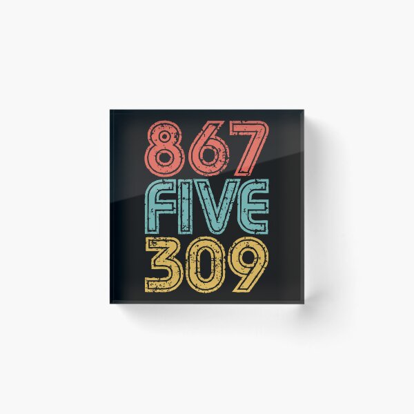 Item preview, 867-5309 - 80's Music Nostalgia designed and sold by hadleyfoo.