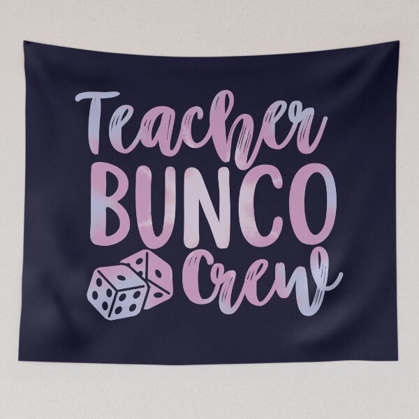 Item preview, Teacher Bunco Crew Tie-Dye designed and sold by SunfullyYours.