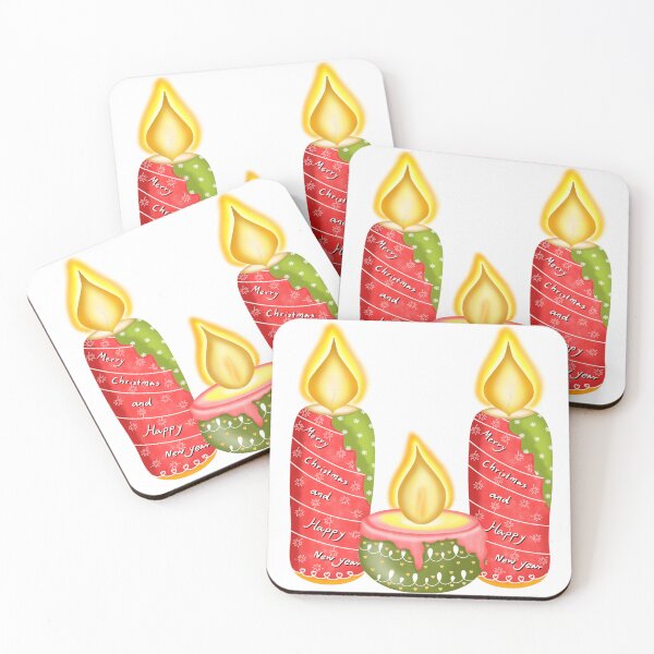 Item preview, Merry Christmas and happy new year candle.  designed and sold by Onanong2531.