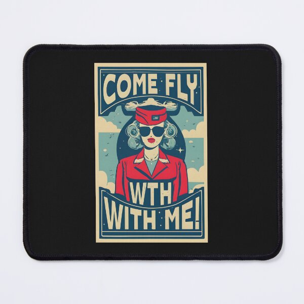 Item preview, Come Fly With Me, Scandinavian Stewardess designed and sold by AspectArtWorks.