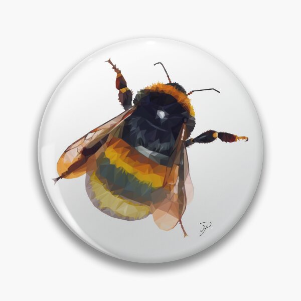 Item preview, Graphic Bee in Triangles. designed and sold by Mike Payne.