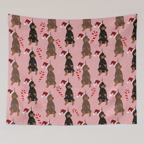 Item preview, Christmas Doberman Pinscher  designed and sold by KantstandyaC.