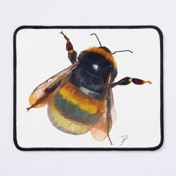 Item preview, Graphic Bee in Triangles. designed and sold by Mike Payne.