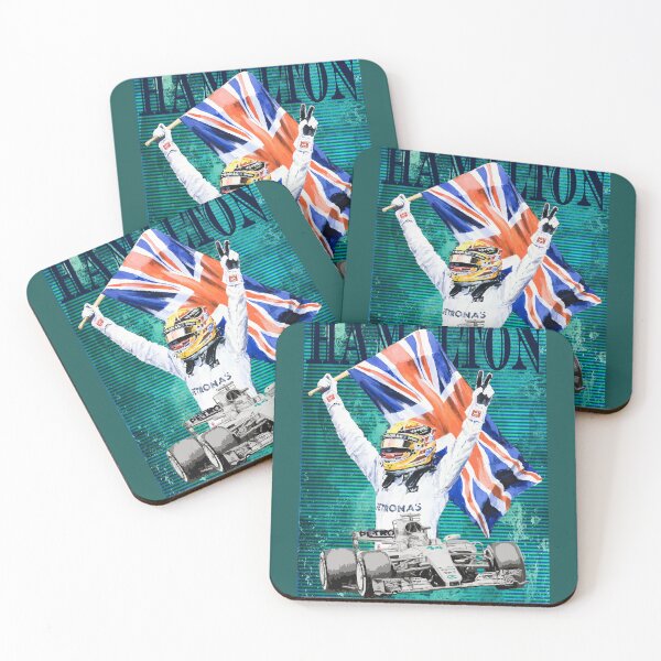 Item preview, Hamilton Effect: Britannia Rules the Race!_Retro Art - F1  designed and sold by F1 Studio.