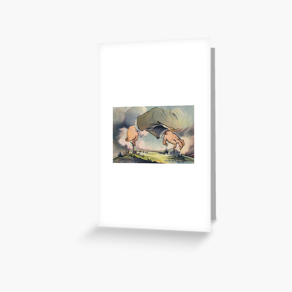 Political cartoon puck magazin, Keppler Art Print
