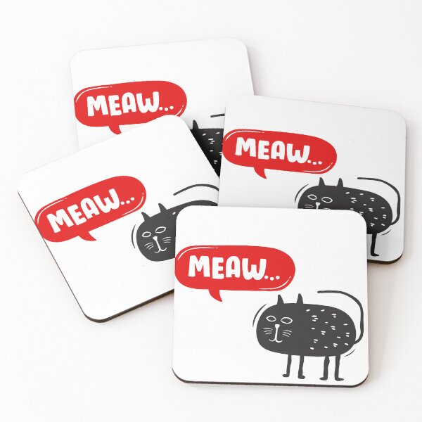 Item preview, Meaw Cat  designed and sold by WildWonderWear.