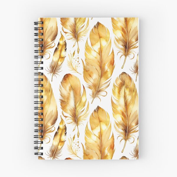 Item preview, Golden feathers pattern designed and sold by ChaosEdits.