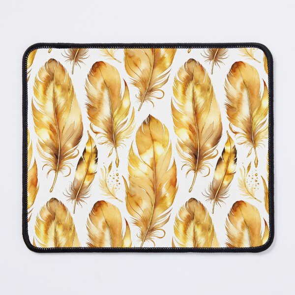 Item preview, Golden feathers pattern designed and sold by ChaosEdits.