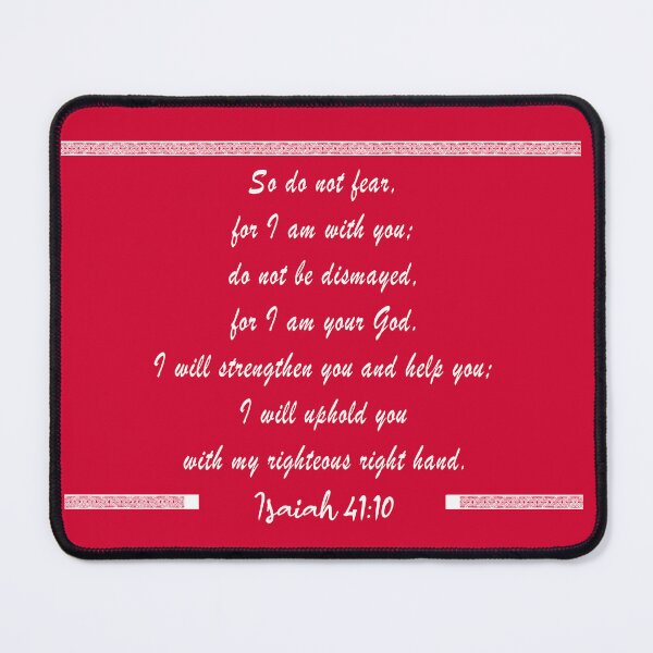 Item preview, isaiah 41 10 - so do not fear for i am with you | bible verse | scripture verse | bsmt design designed and sold by ZechJohnRB.