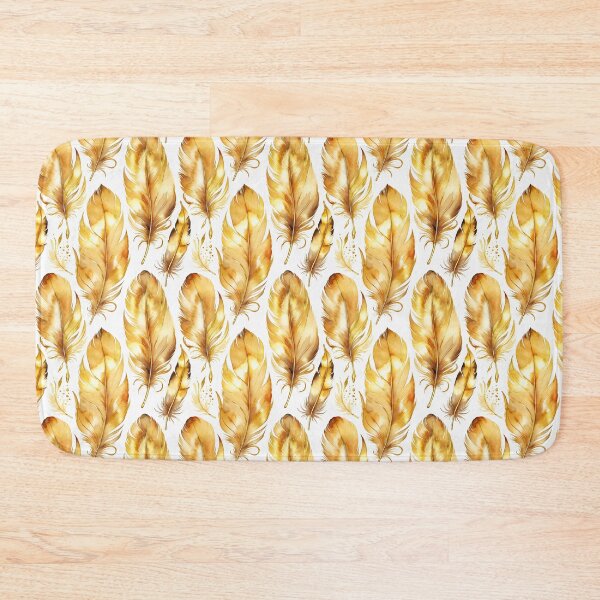 Item preview, Golden feathers pattern designed and sold by ChaosEdits.