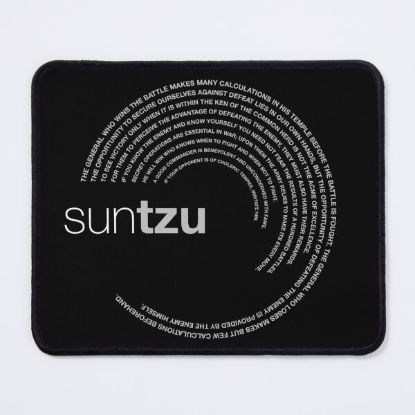 Item preview, Sun Tzu famous quotes poster [silver] designed and sold by CMYKStudio.