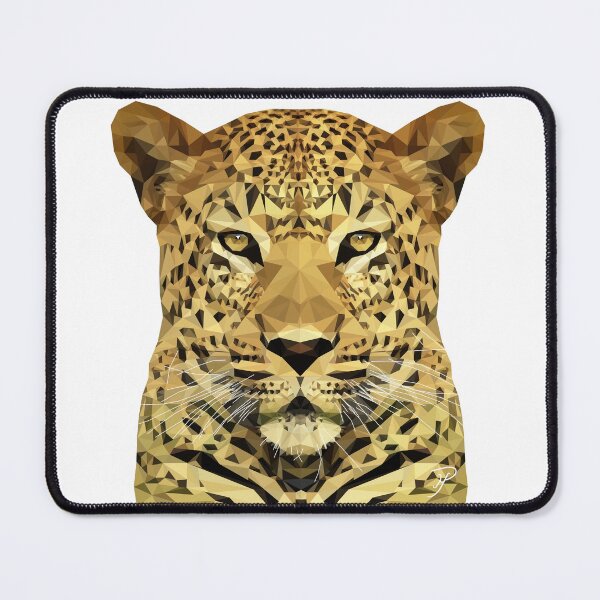 Item preview, Graphic Leopard in Triangles designed and sold by Mike Payne.