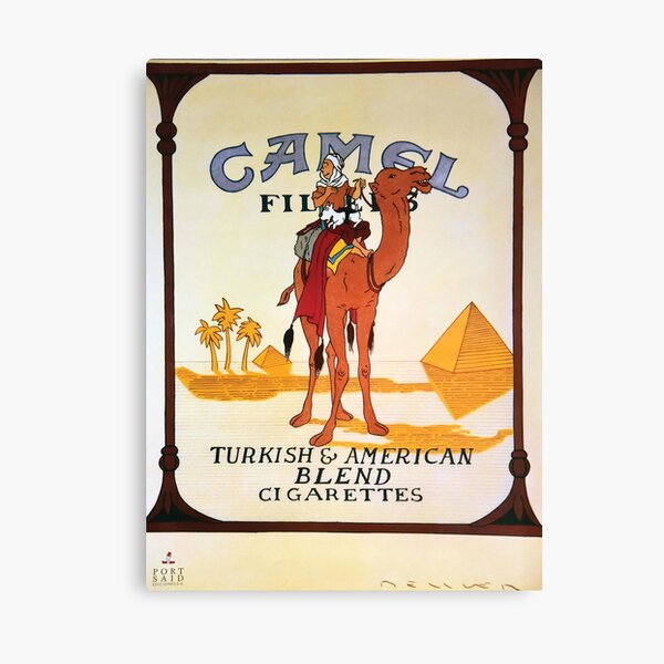 Camel Cigarettes Canvas Prints for Sale Redbubble