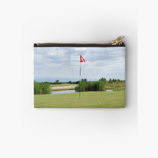 Item preview, golf course with red flag and ball designed and sold by goceris.