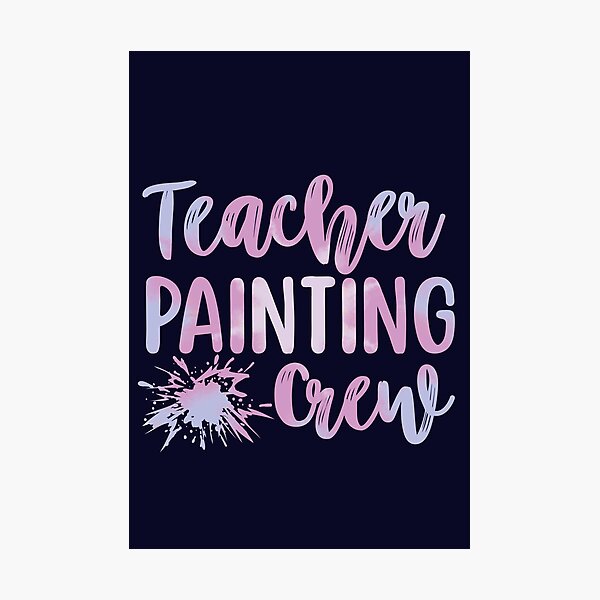 Item preview, Teacher Painting Crew Paint Night designed and sold by SunfullyYours.