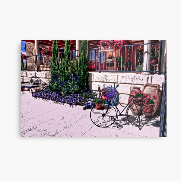 The Bike Metal Print