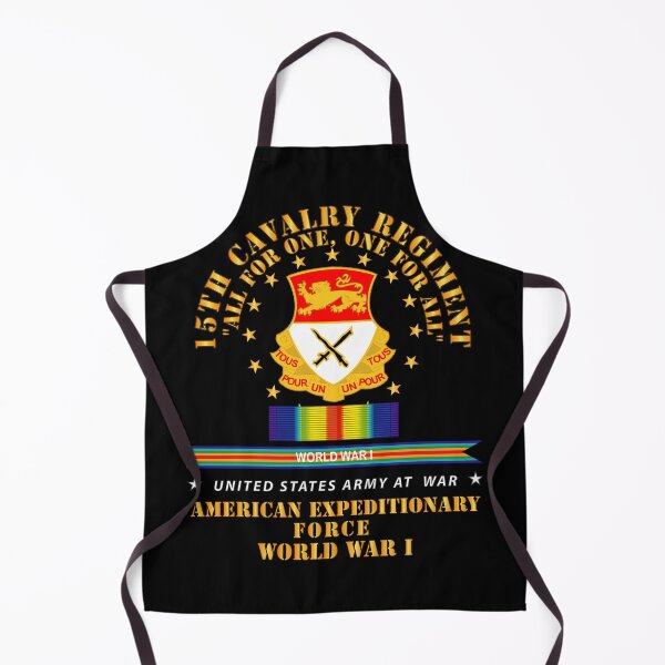 Item preview, Army - 15th Cavalry Regiment - All for One - AEF  w SVC WWI designed and sold by Military Insignia Products.