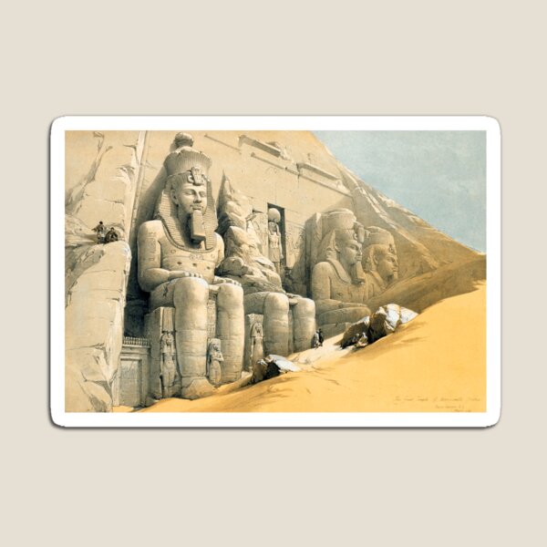 Egitto Abu Simbel Tempio Frigo Magnete Adesivo Squisito Magneti Souvenir  Decor