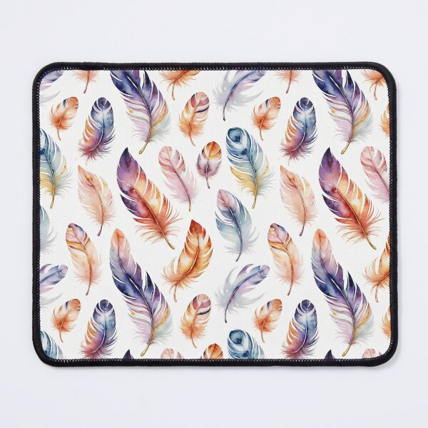 Item preview, Colorfull feathers pattern designed and sold by ChaosEdits.