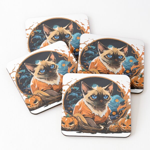 Item preview, Halloween Kitty Cat So Cute Ninja kitty designed and sold by wojysmokes.
