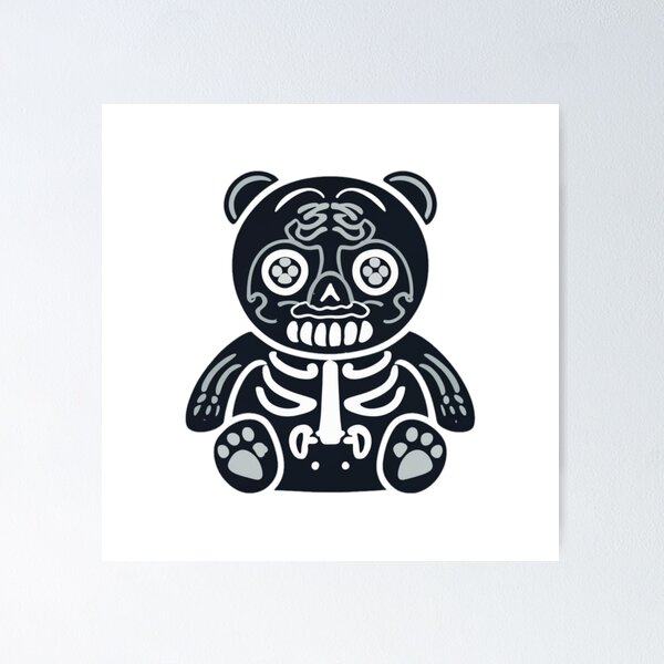 Item preview, Tribal Bear Hug Black And White Alternative Cute Funny  designed and sold by ShopSunday.