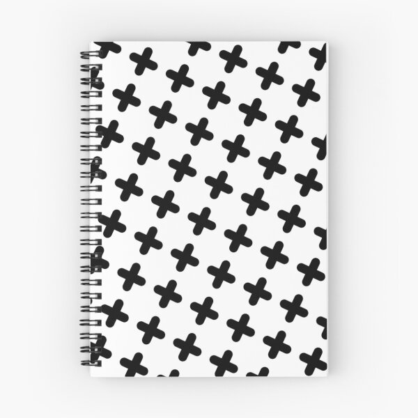 Item preview, Timeless Black White Monochrome Cross and Plus Patterns, Gift for Art Lovers, Scandi Elegance, Geometric 60s Op Art Inspiration designed and sold by PenguinForests.