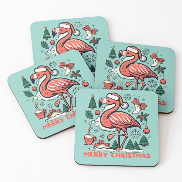 Item preview, for flamingo christmas lover designed and sold by The  Knick Knack Nook.