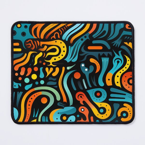 Item preview, African pattern - Energetic Whirlwind designed and sold by ART-VUVULE.