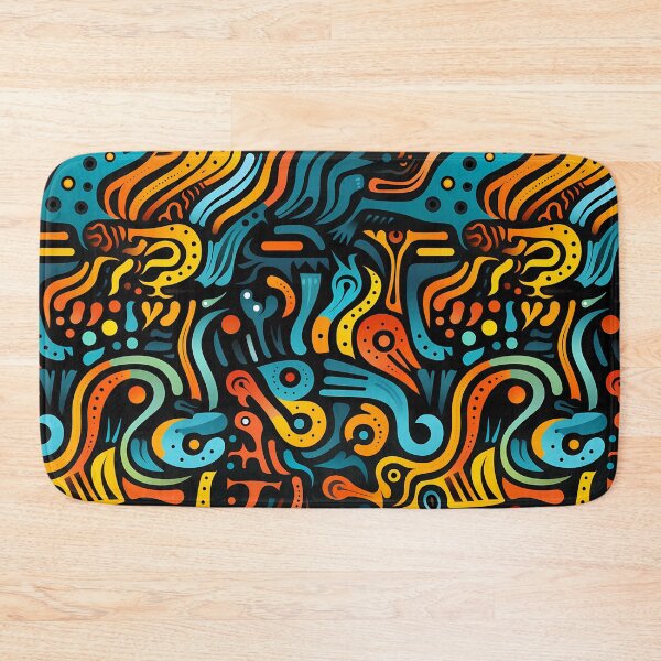 Item preview, African pattern - Energetic Whirlwind designed and sold by ART-VUVULE.