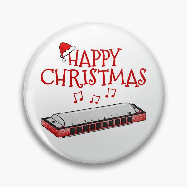 Item preview, Harmonica Christmas, Harmonicist, Blues Musician designed and sold by doodlerob.