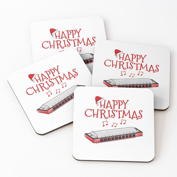 Item preview, Harmonica Christmas, Harmonicist, Blues Musician designed and sold by doodlerob.