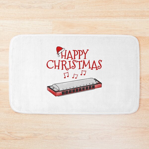 Item preview, Harmonica Christmas, Harmonicist, Blues Musician designed and sold by doodlerob.