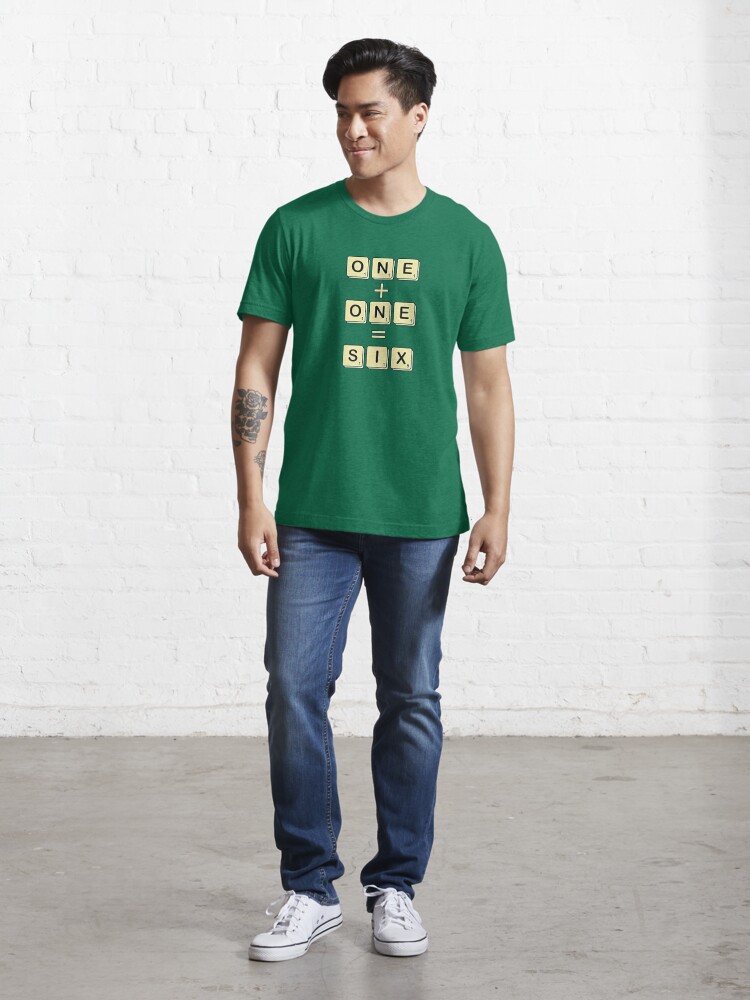 Alternate view of Scrabble Math Essential T-Shirt