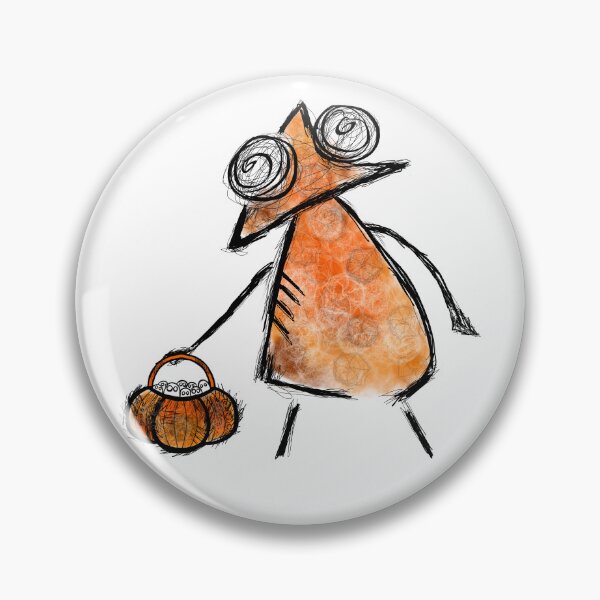Item preview, Orange halloween monster designed and sold by GabiDoodles.