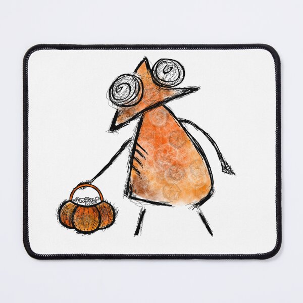 Item preview, Orange halloween monster designed and sold by GabiDoodles.