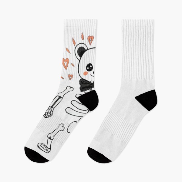 Item preview, Tribal Bear Hug Spooky Scary Skeletons Black And White Alternative Cute Funny  designed and sold by ShopSunday.