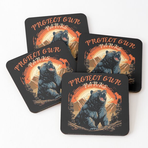 Item preview, Protect Our Parks. Funny Gifts For National Parks Lovers 3/3 designed and sold by MatSatArt.