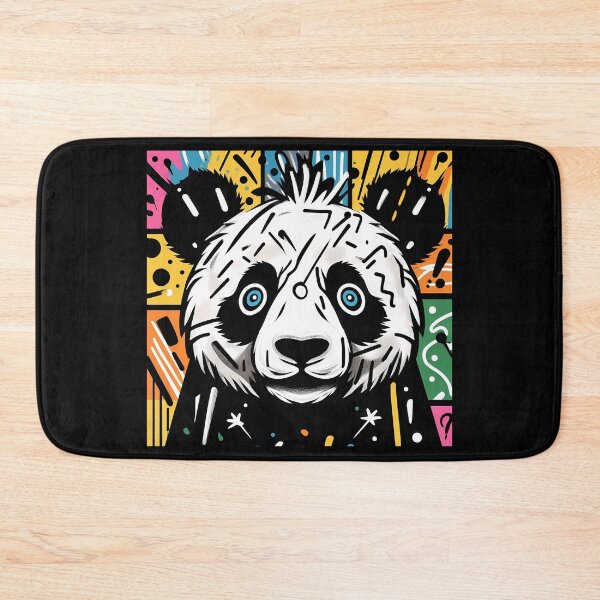 Item preview, Panda King - Neo Expressionism Street Art designed and sold by Kittyzens.