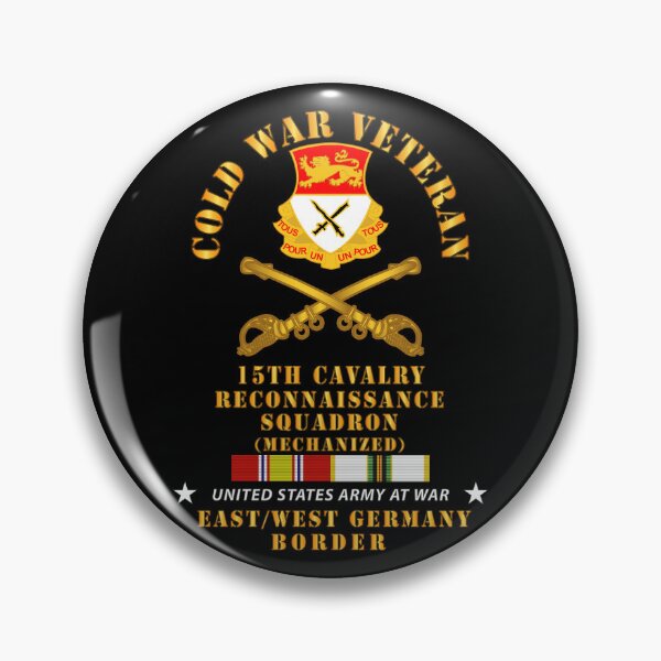 Item preview, Army - Cold War Vet - 15th Cavalry Recon Squadron E-W Germany w COLD SVC designed and sold by Military Insignia Products.
