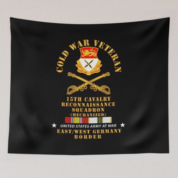 Item preview, Army - Cold War Vet - 15th Cavalry Recon Squadron E-W Germany w COLD SVC designed and sold by Military Insignia Products.