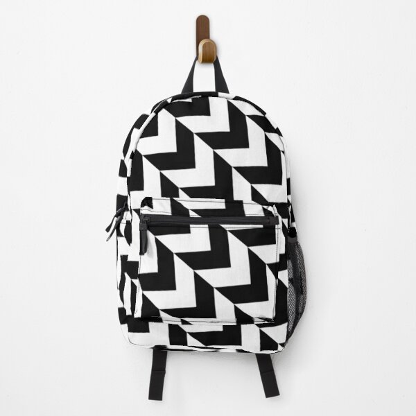 Item preview, Timeless Black & White Chevron Triangles Houndstooth Geometric Patterns designed and sold by PenguinForests.