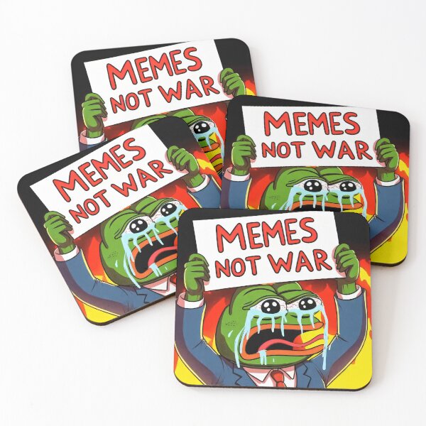 Item preview, Memes Not War designed and sold by Thunderceptor.