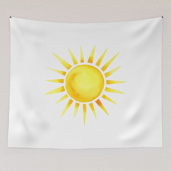Item preview, Funny yellow sunshine sun shine sticker positive designed and sold by Jesticker.
