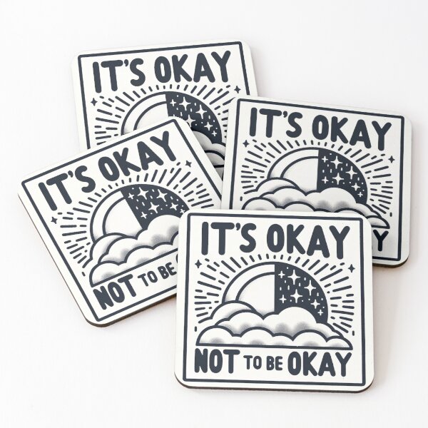 Item preview, It's Okay Not To Be Okay designed and sold by ZenEverAI.