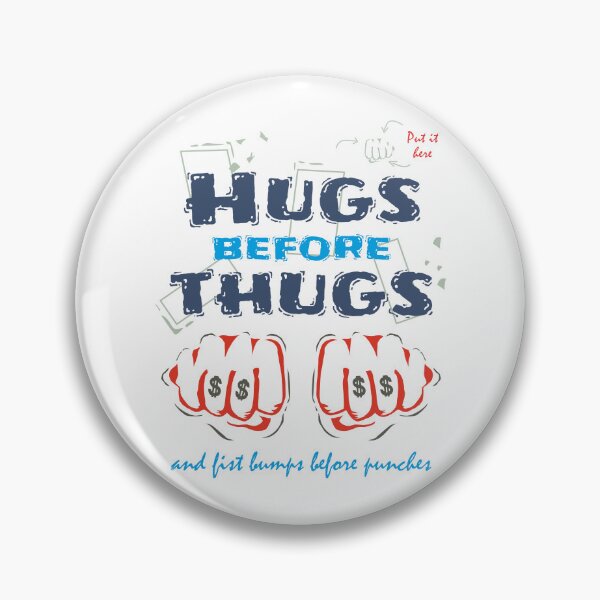 Item preview, Hugs before Thugs: Positive Society! designed and sold by ShubhankarK.