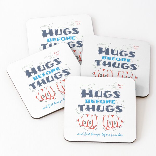 Item preview, Hugs before Thugs: Positive Society! designed and sold by ShubhankarK.