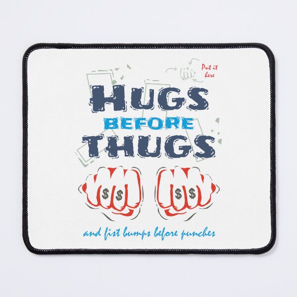 Item preview, Hugs before Thugs: Positive Society! designed and sold by ShubhankarK.