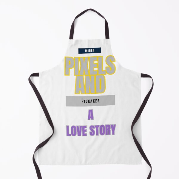 Item preview, Pixels and Pickaxes: A Love Story designed and sold by DesignSwirl.